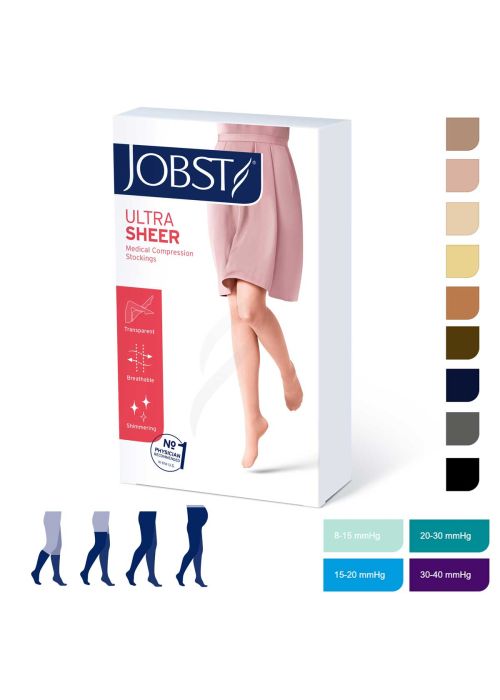 ひろさん専用 箱なしJOBST ULTRA SHEER 着圧ソックス Jobst Ultrasheer Compression Stockings | Jobst Support Hose