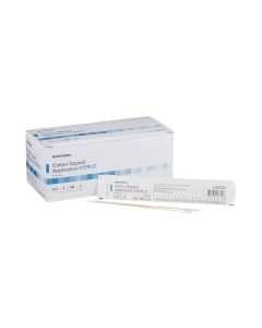 McKesson Sterile Cotton Tip Swabsticks 6" Wood Shaft