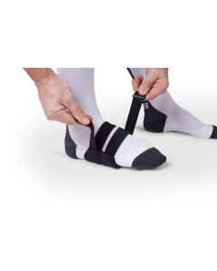 Doc Ortho Relief Acupressure Foot Wrap, Size One Size, Black