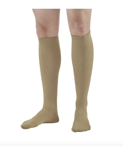 Ames Walker Men's Microfiber Knee High Socks Khaki