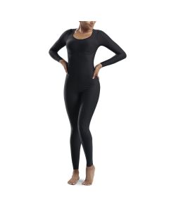 Marena Long Sleeve Compression Bodysuit- Front