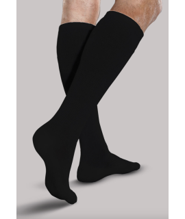 Therafirm Core-Spun Moderate Support Cushioned Socks Black