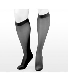 Juzo Naturally Sheer Knee High CT Black