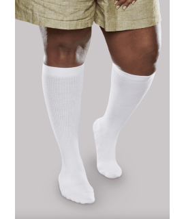 Therafirm Core-Spun Mild Support Socks White